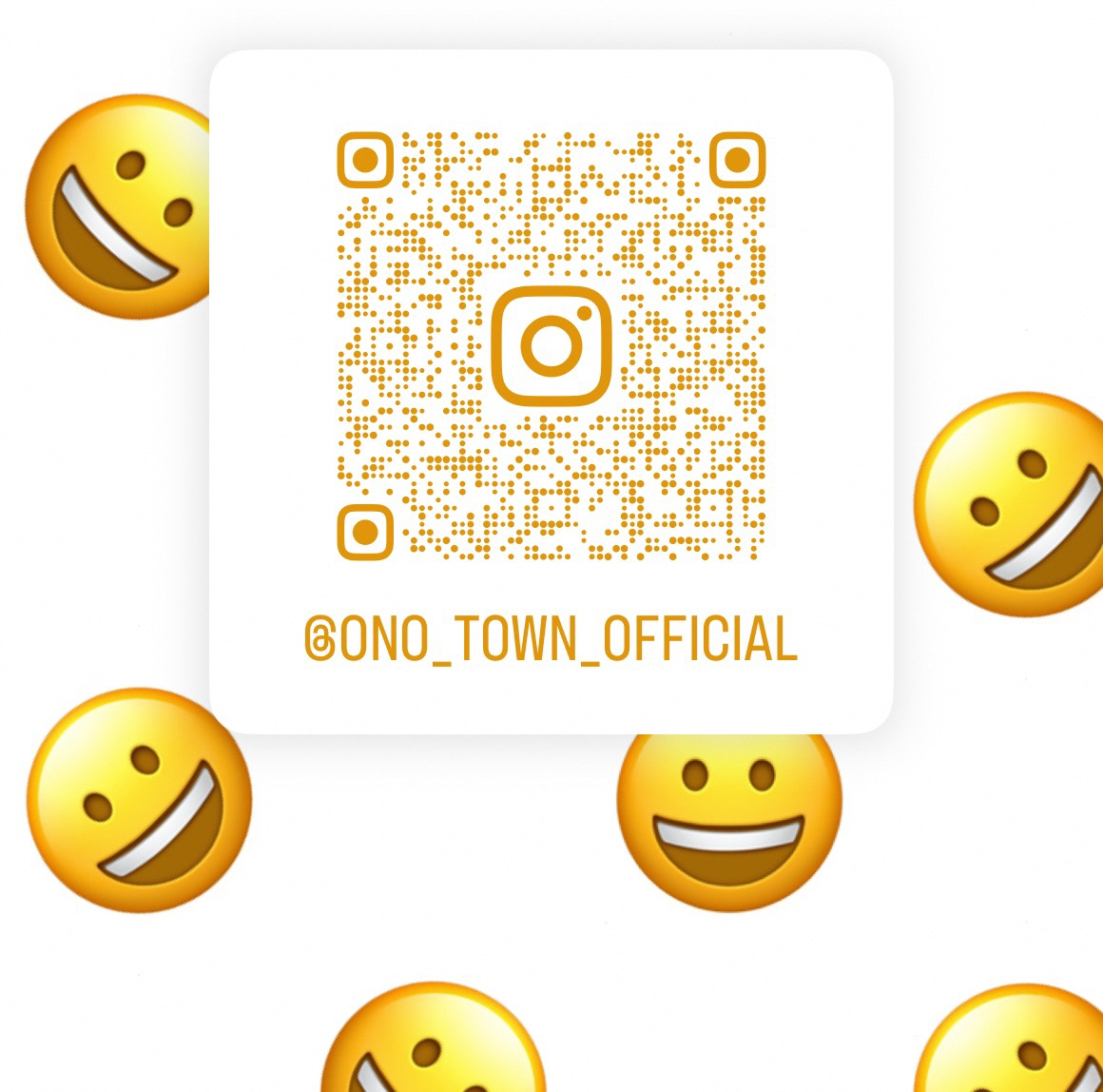 小野町公式インスタグラムQR