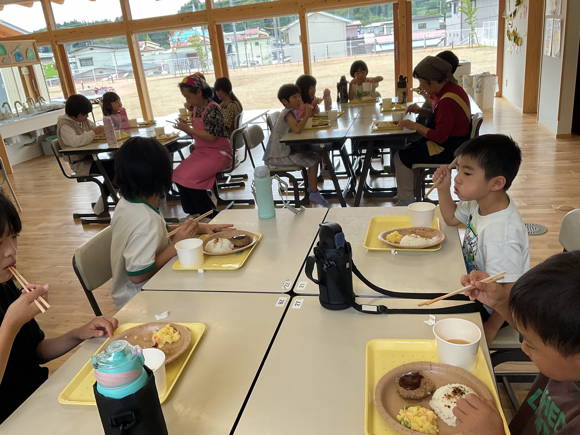 食堂50みんなで