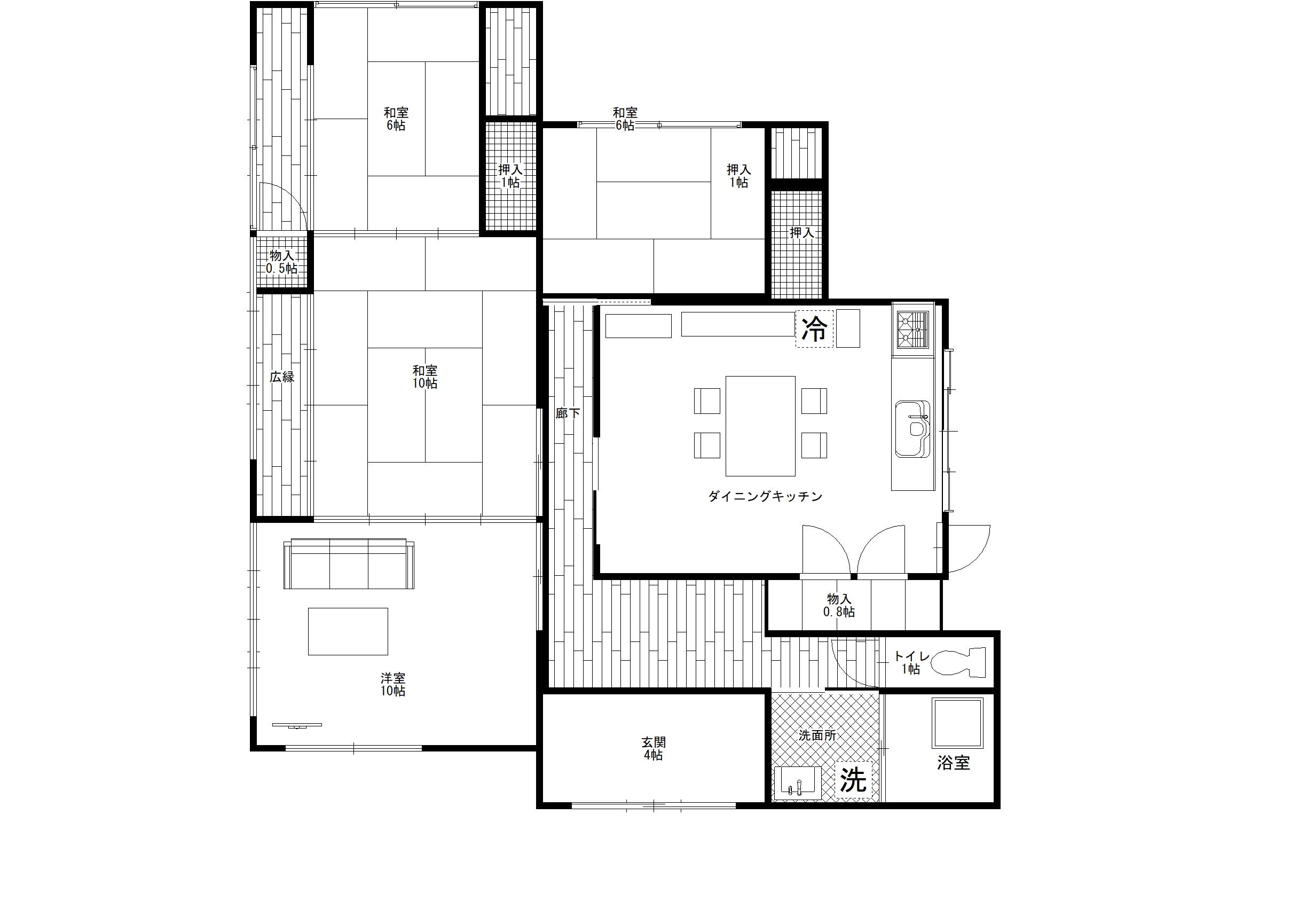 宿泊体験棟間取り最新