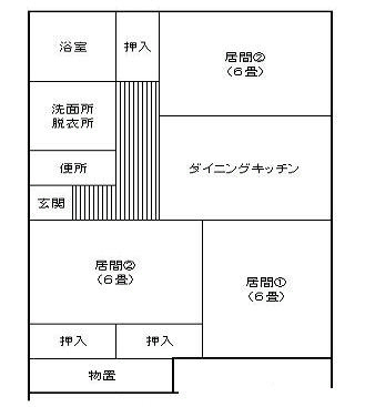 間取図・設備の画像