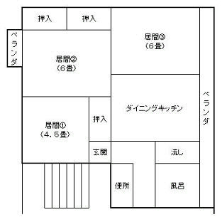 間取図・設備の画像