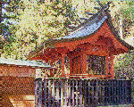 諏訪神社本殿の写真